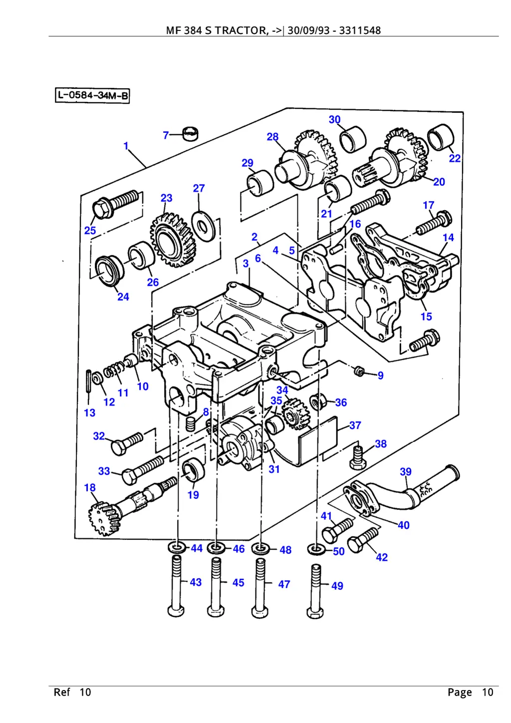 mf 384 s tractor 30 09 93 3311548 9