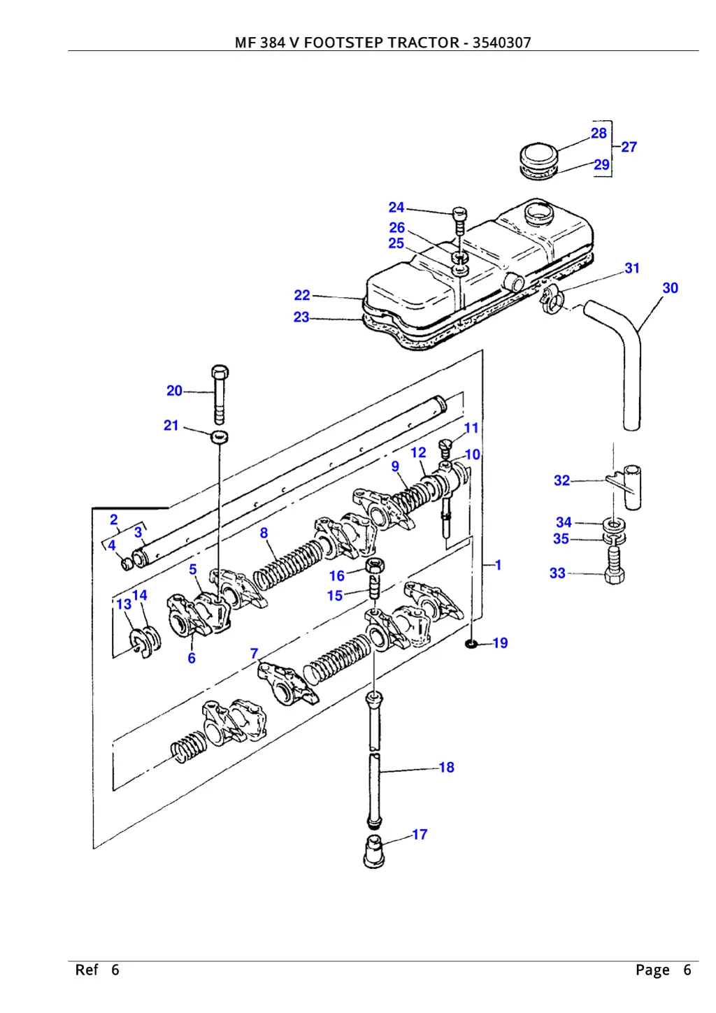 mf 384 v footstep tractor 3540307 5