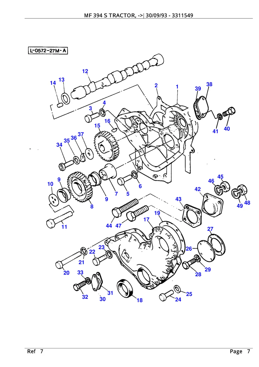 mf 394 s tractor 30 09 93 3311549 6