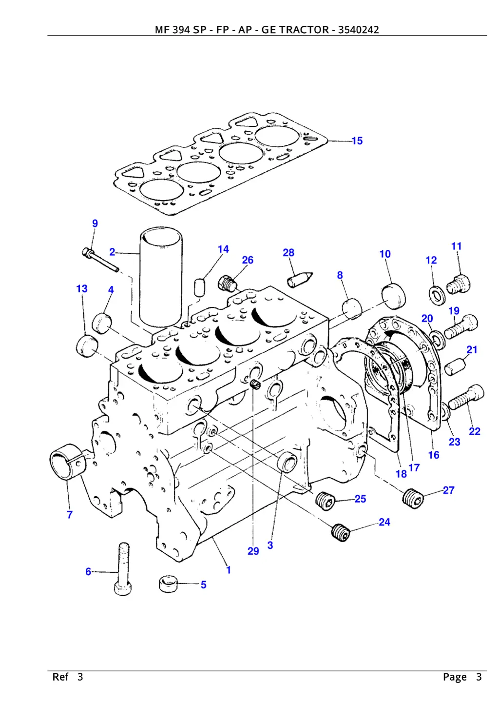 mf 394 sp fp ap ge tractor 3540242 2