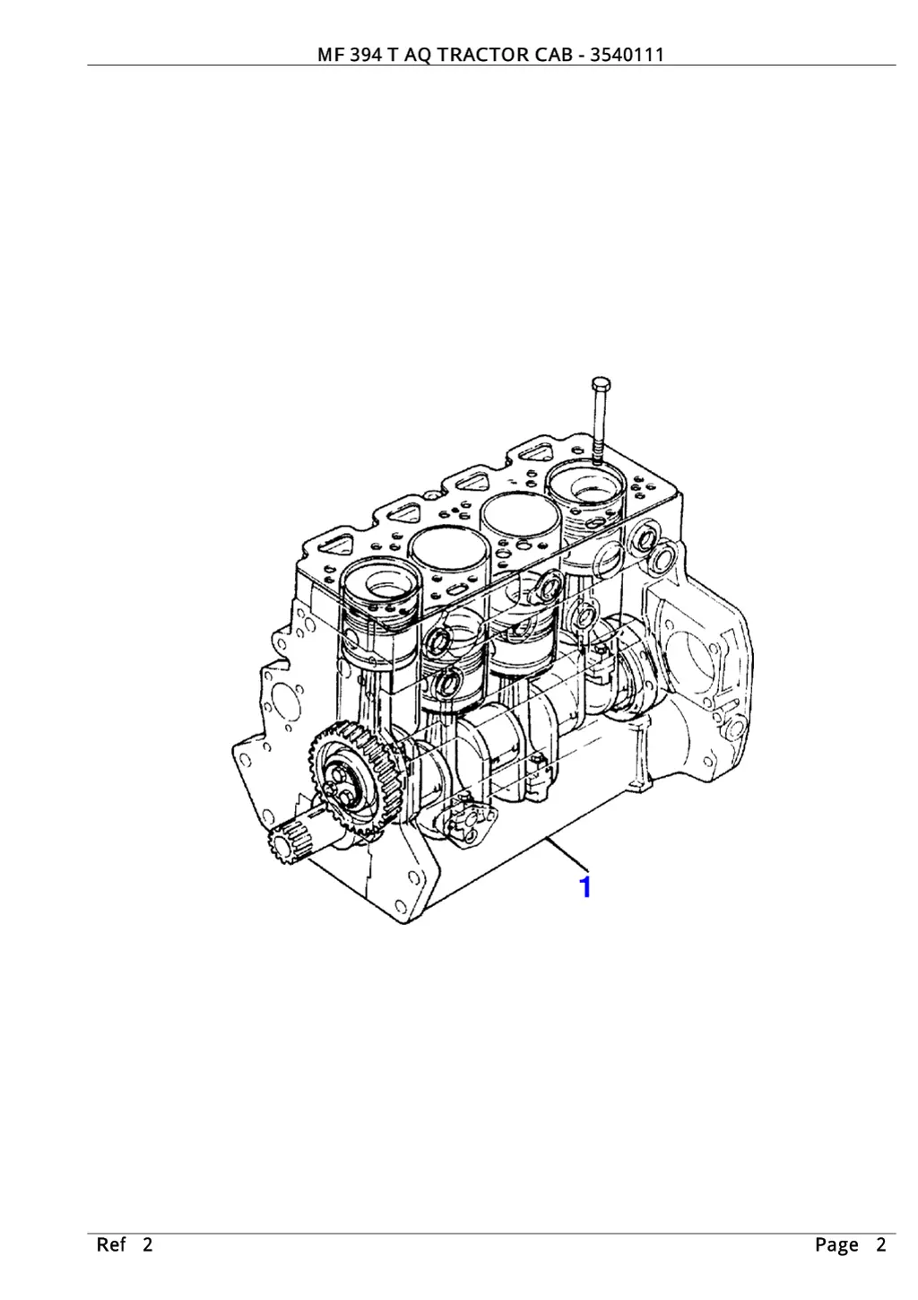 mf 394 t aq tractor cab 3540111 1