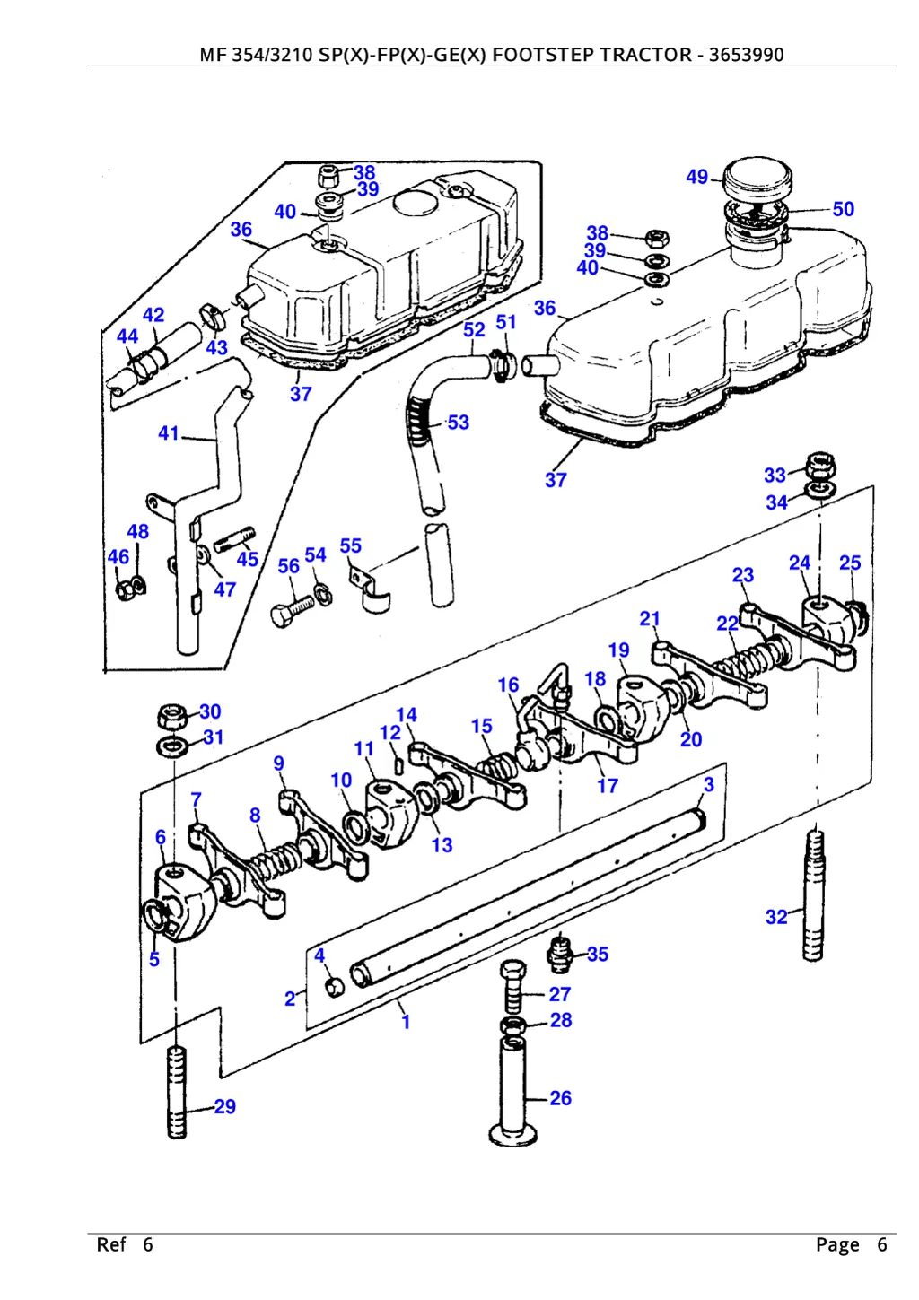 mf 354 3210 sp x fp x ge x footstep tractor 5