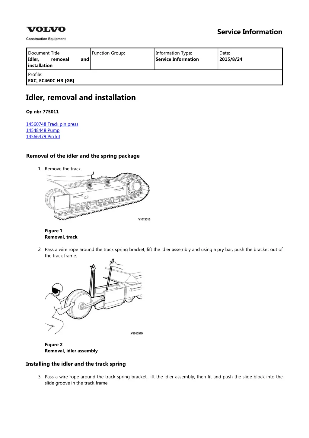 service information 10