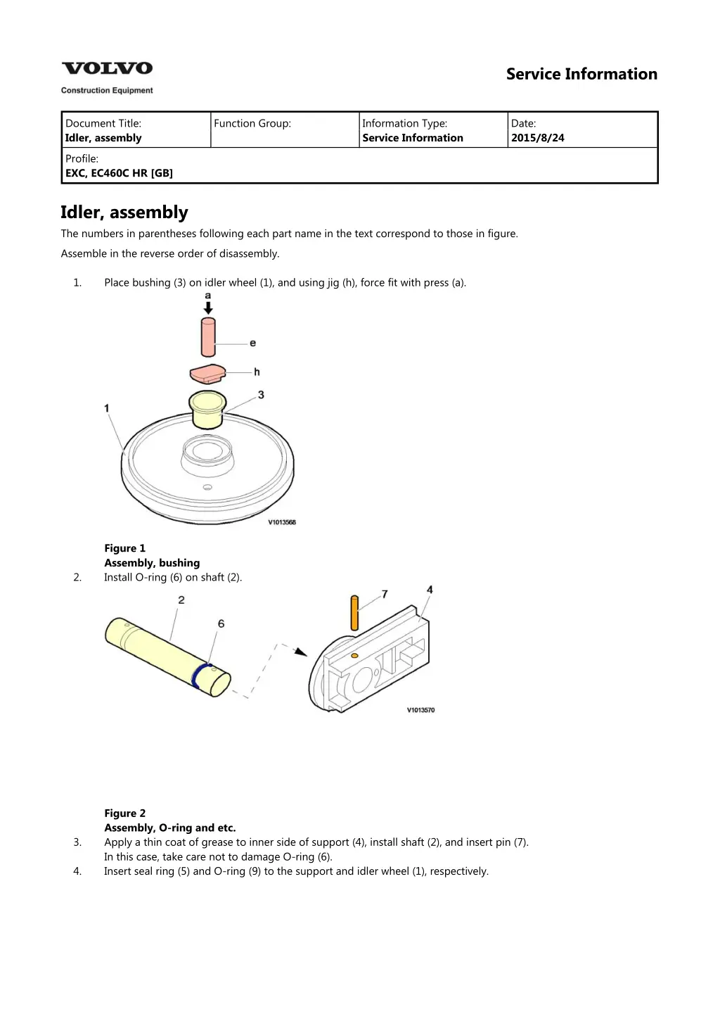 service information 12