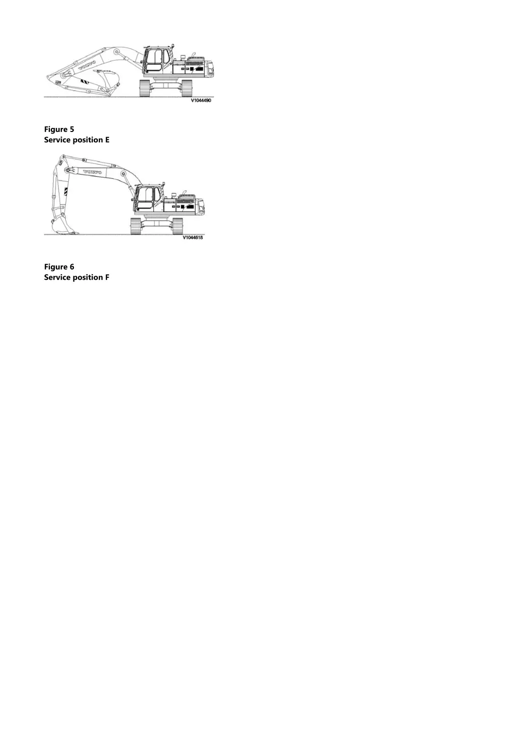 figure 5 service position e