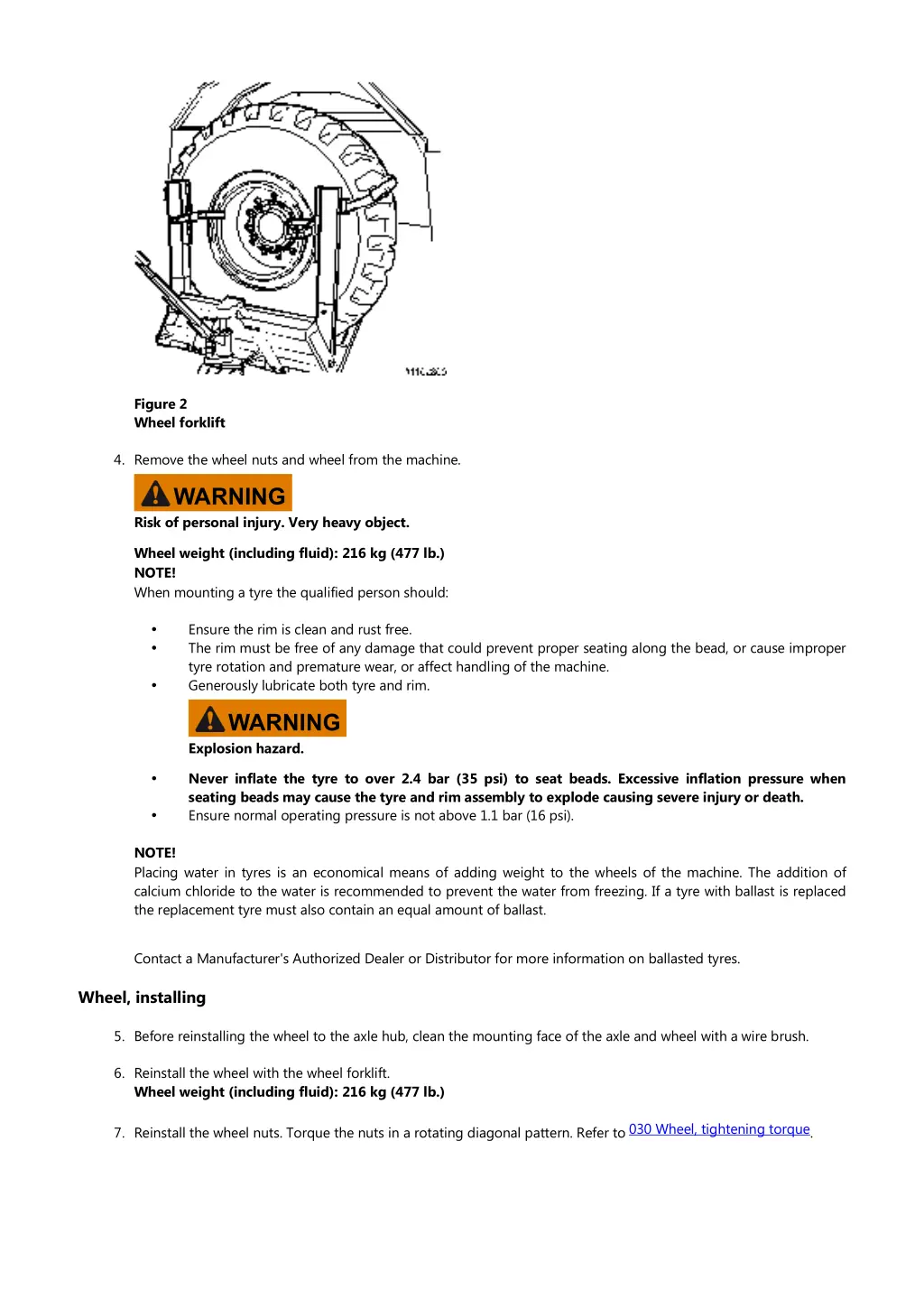 figure 2 wheel forklift