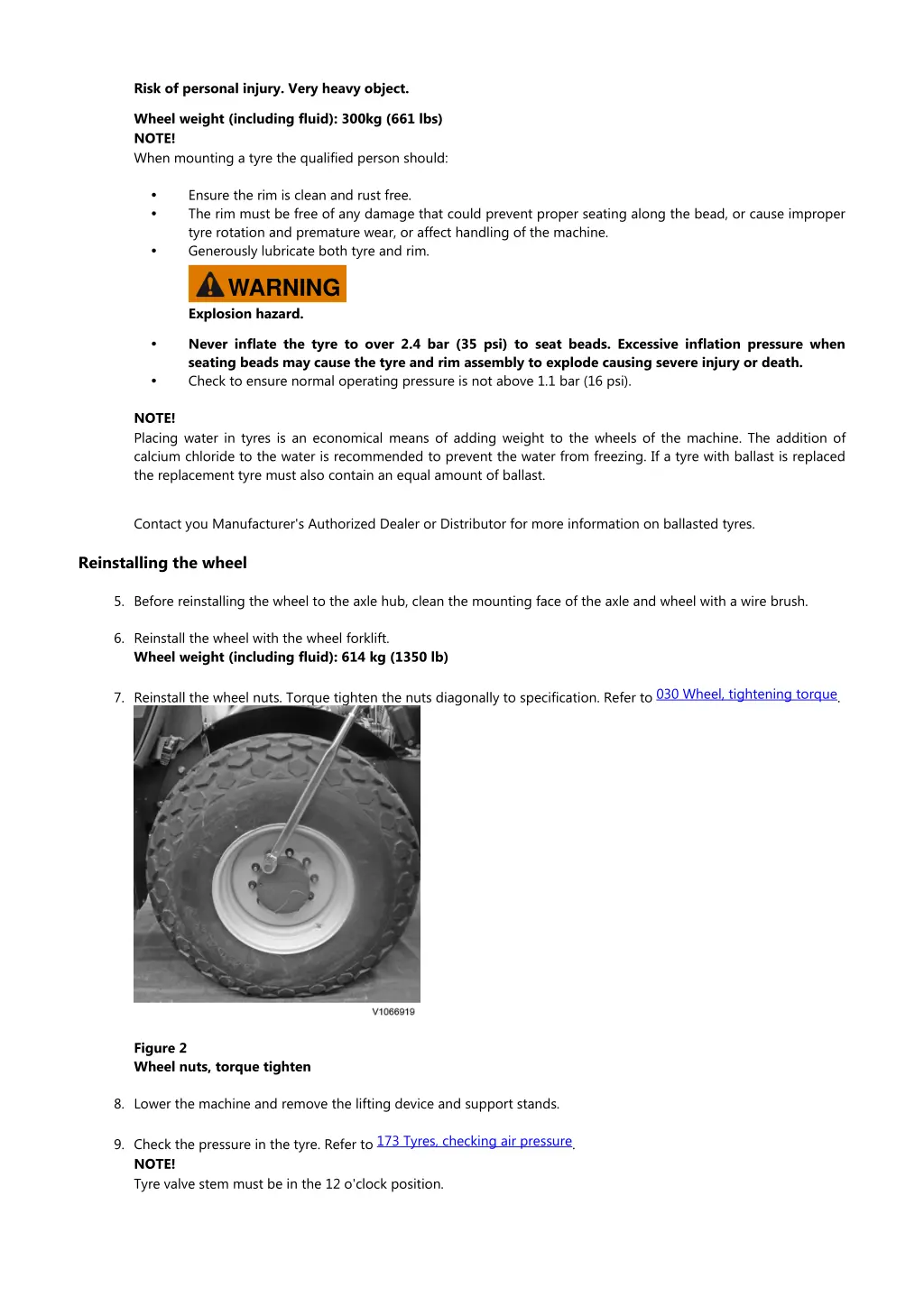 risk of personal injury very heavy object 1