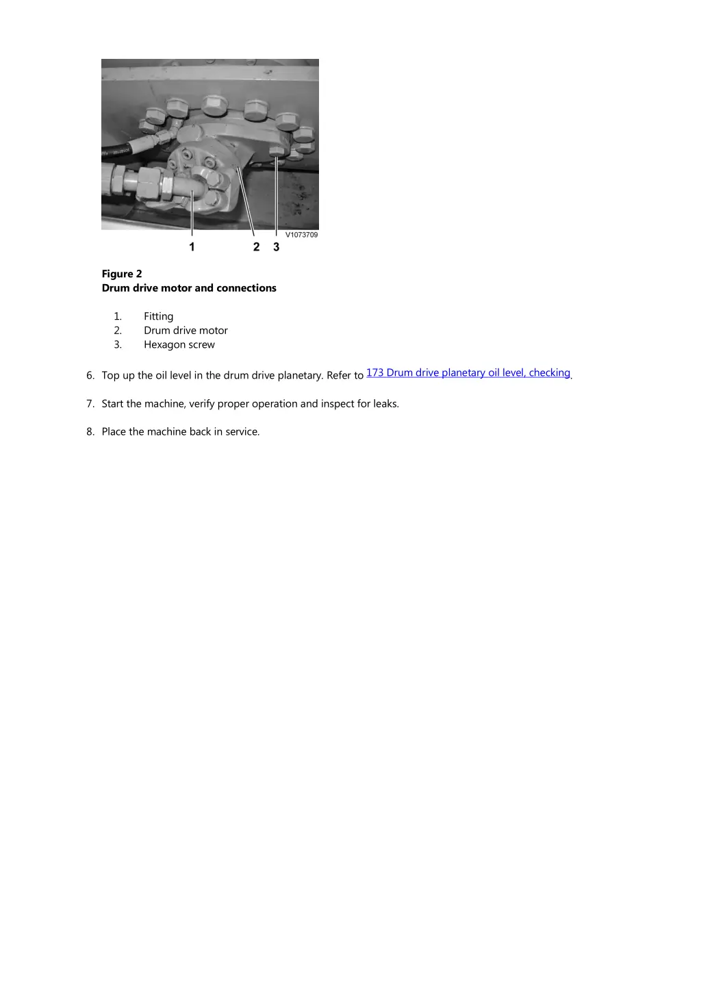 figure 2 drum drive motor and connections