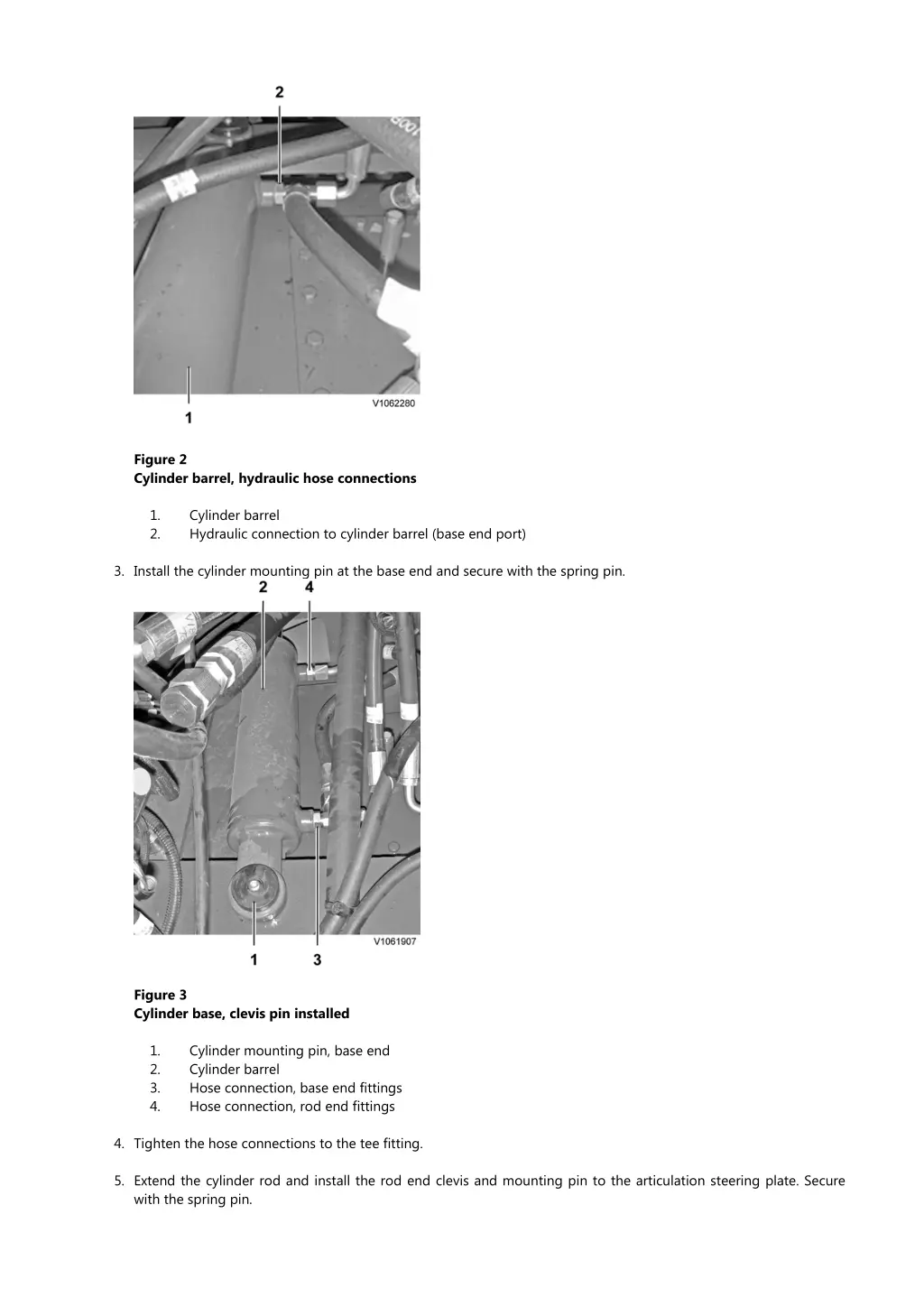 figure 2 cylinder barrel hydraulic hose