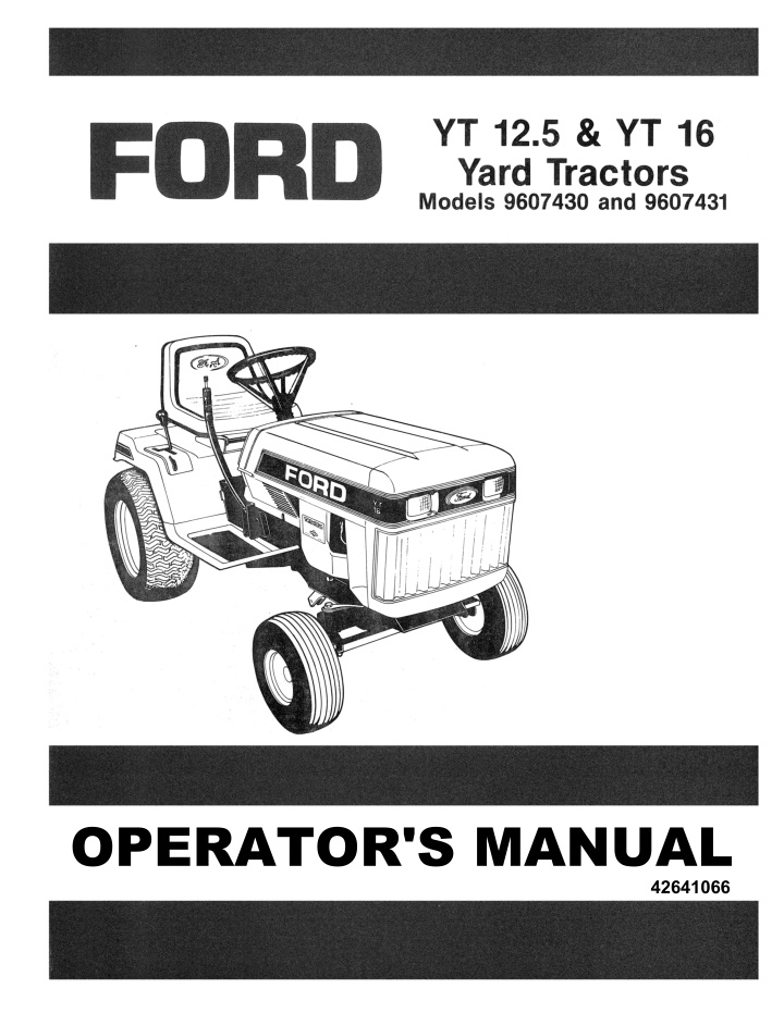 operator s manual