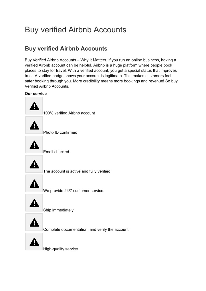 buy verified airbnb accounts