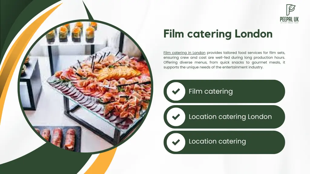 film catering london