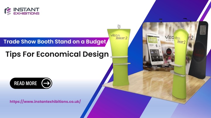 trade show booth stand on a budget