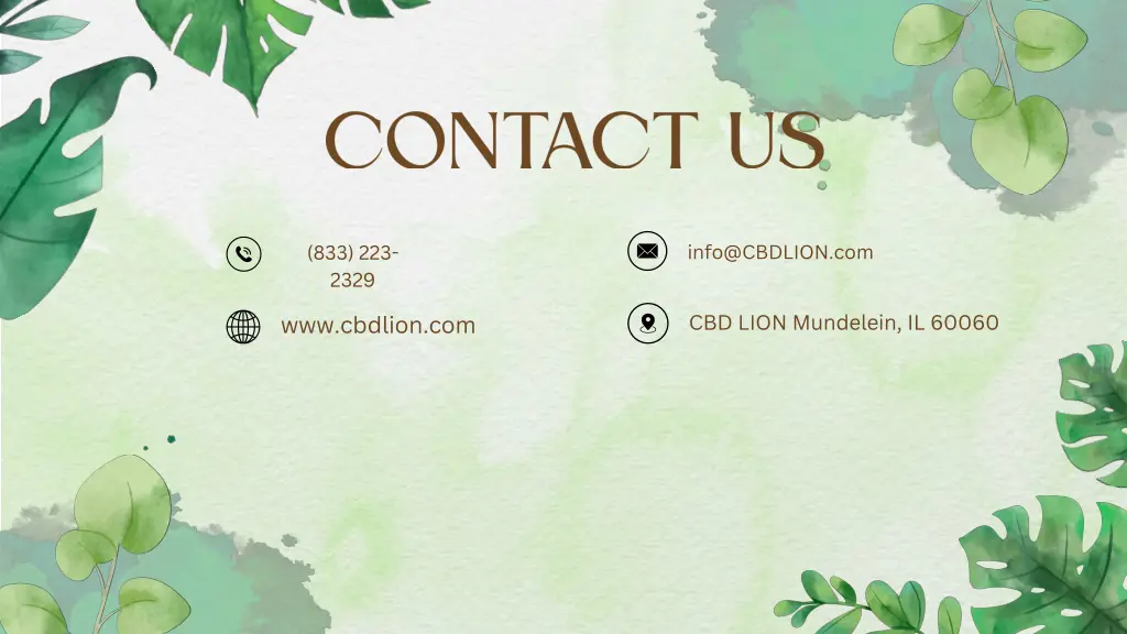 info@cbdlion com