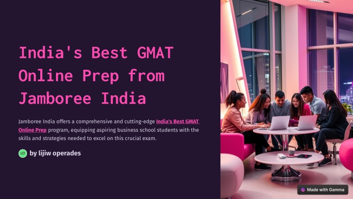 india s best gmat online prep from jamboree india