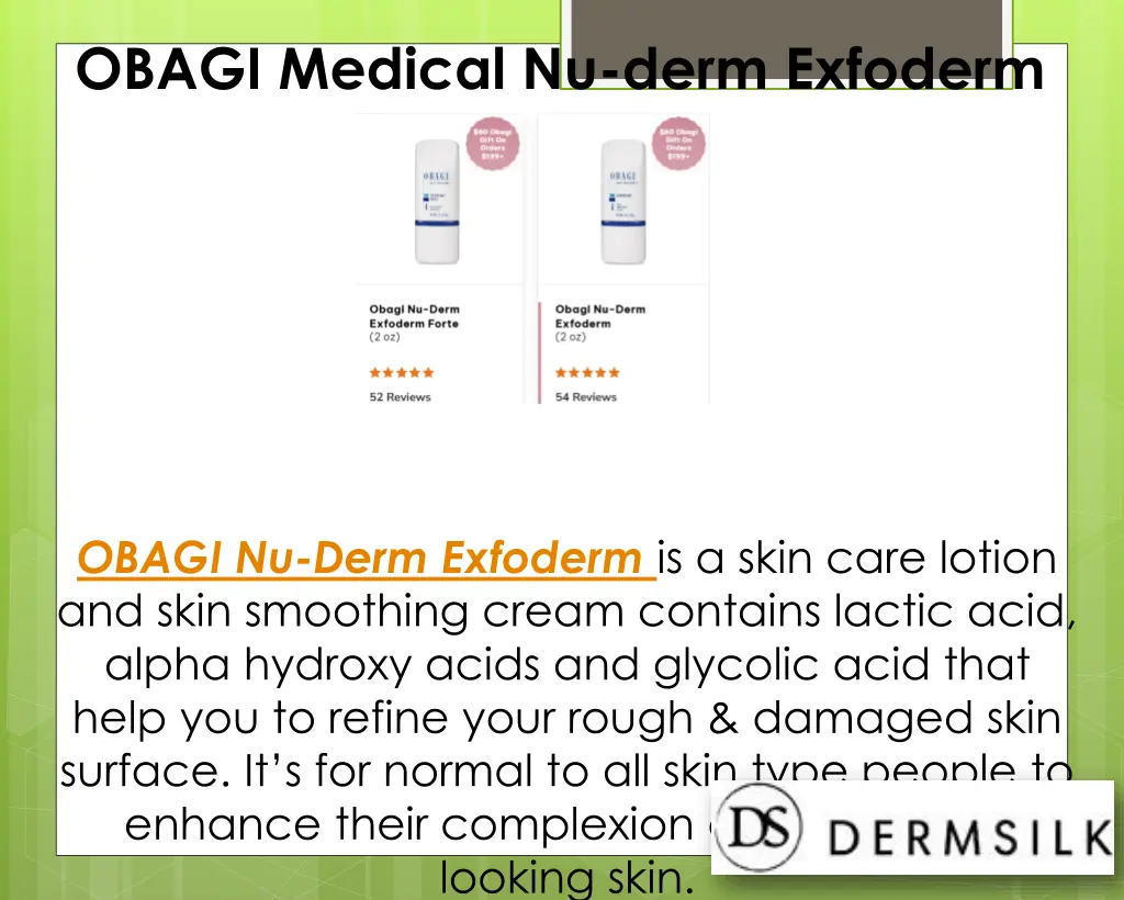 obagi medical nu derm exfoderm