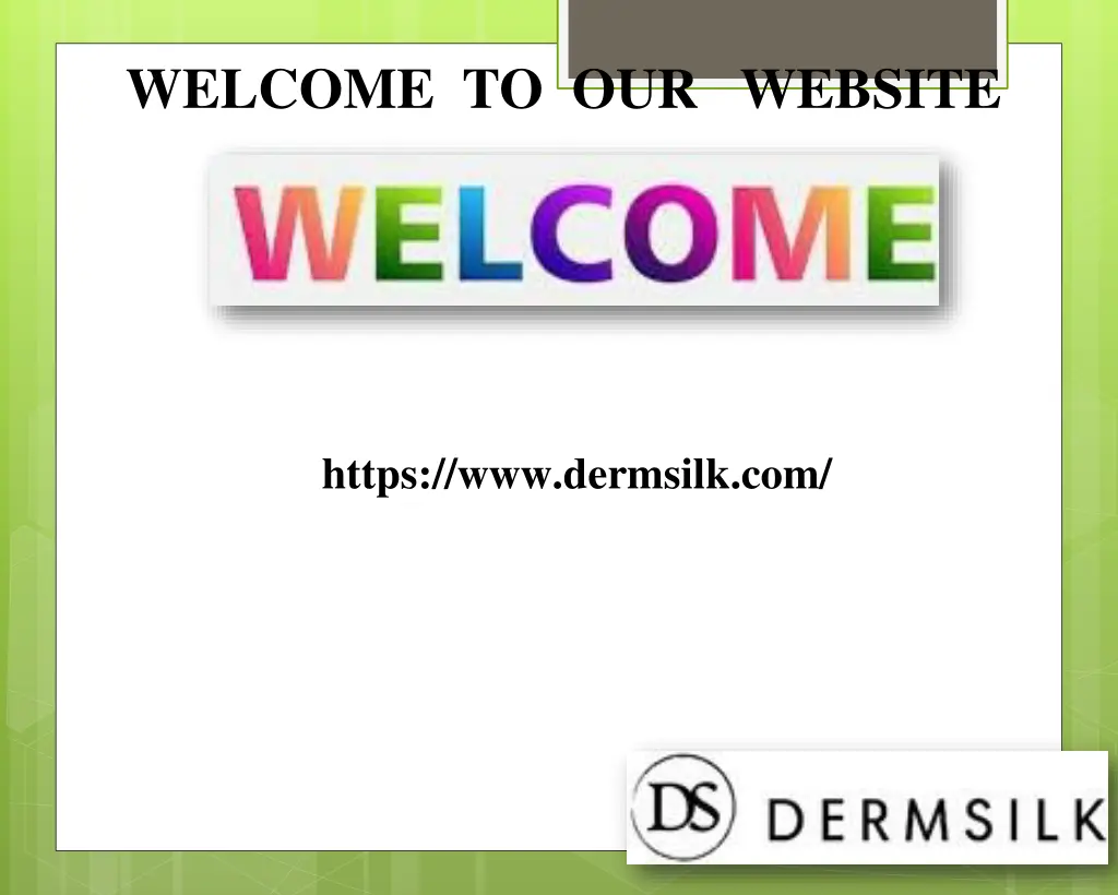 welcome to our website