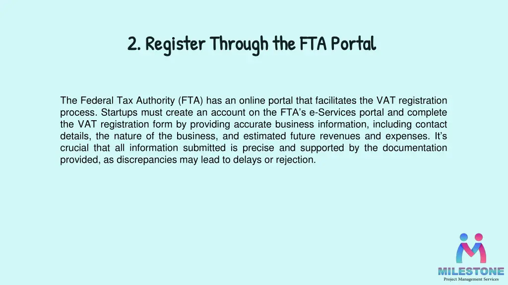 2 register through the fta portal 2 register