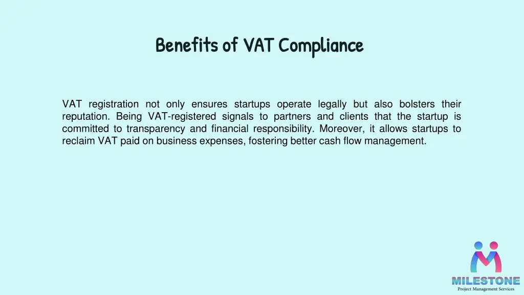 benefits of vat compliance benefits