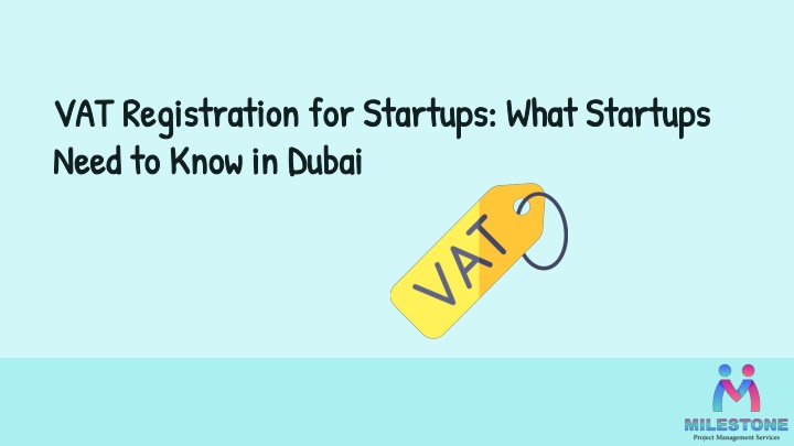 vat registration for startups what startups