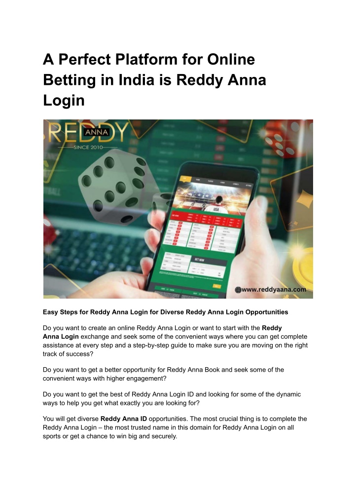 a perfect platform for online betting in india