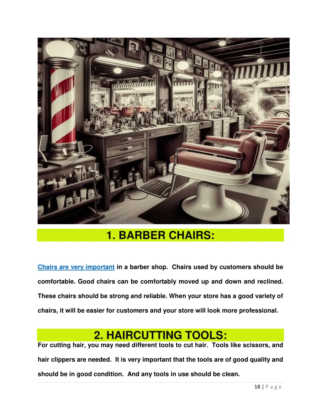 1 barber chairs