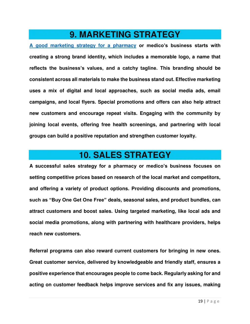 9 marketing strategy