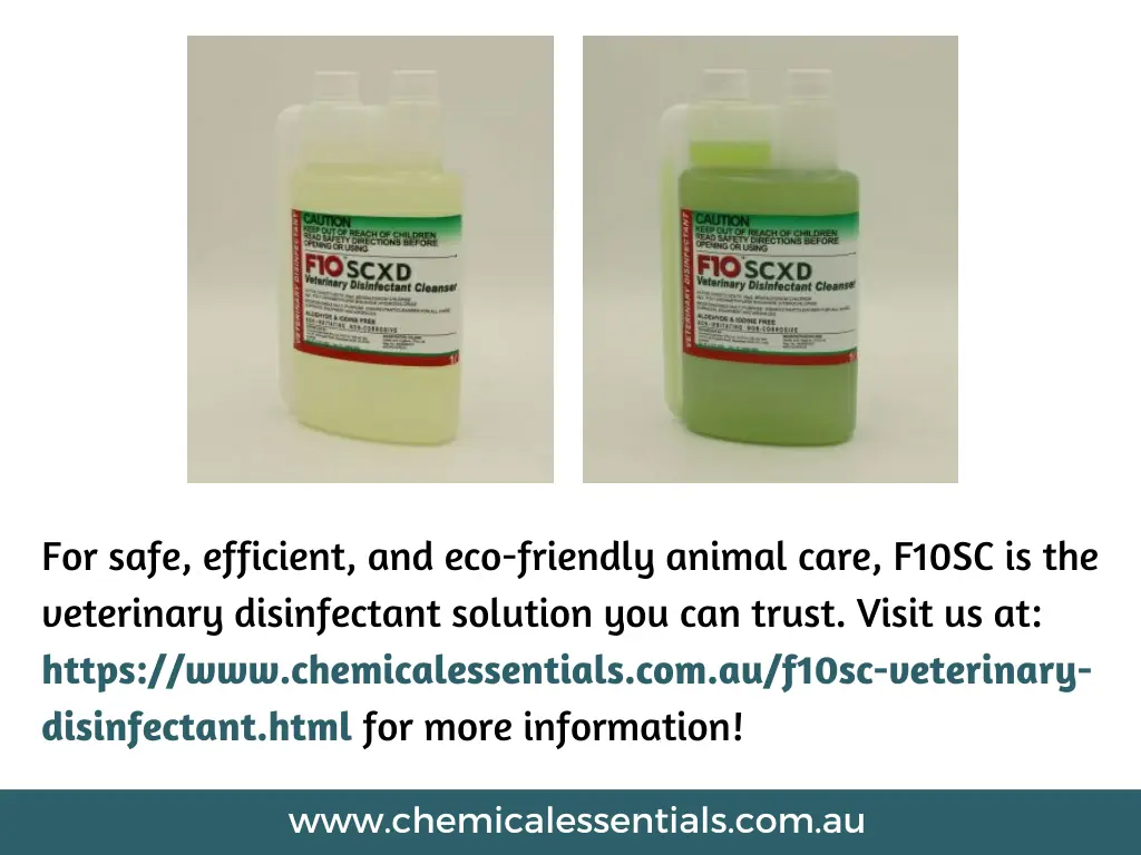 for safe efficient and eco friendly animal care