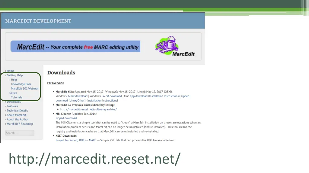 http marcedit reeset net