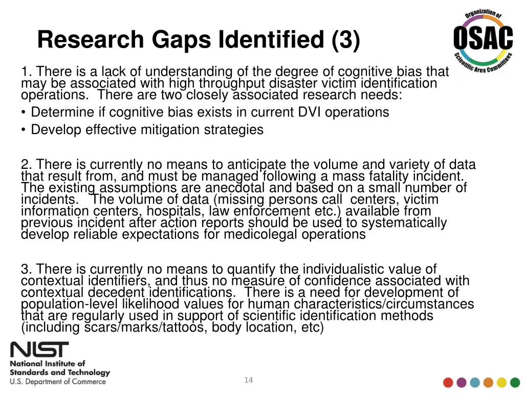 research gaps identified 3