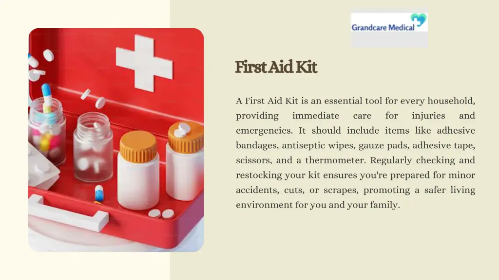 first aid kit