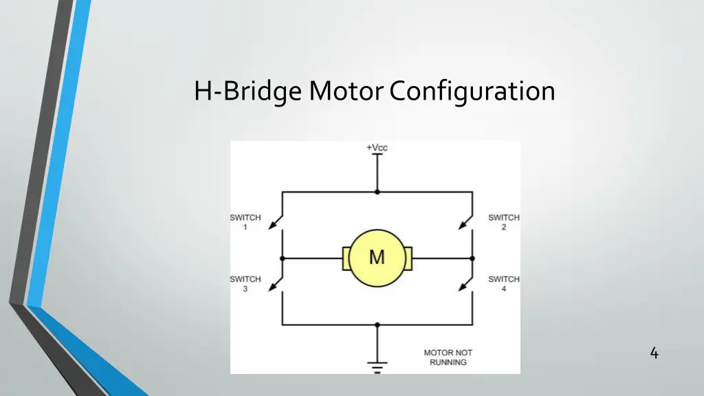 h bridge motor configuration