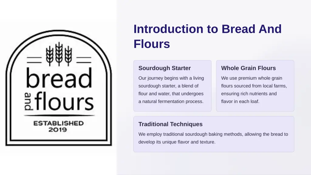 introduction to bread and flours