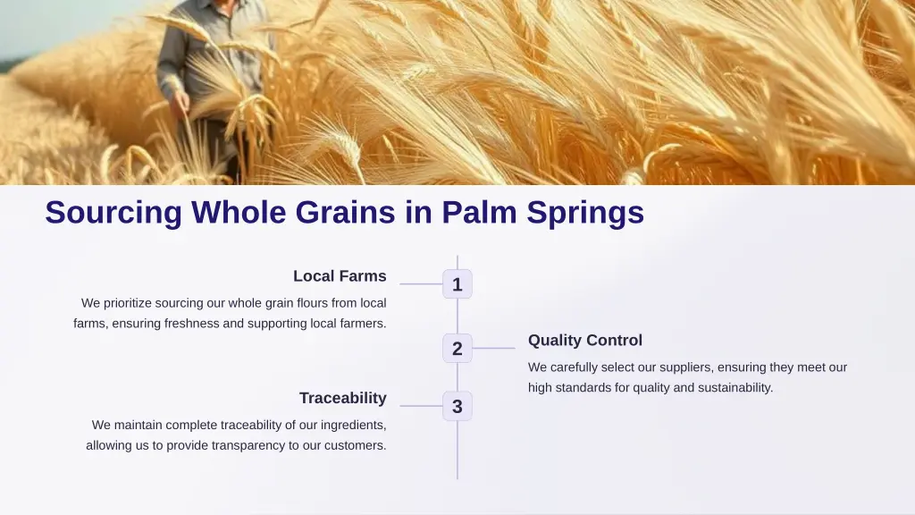 sourcing whole grains in palm springs