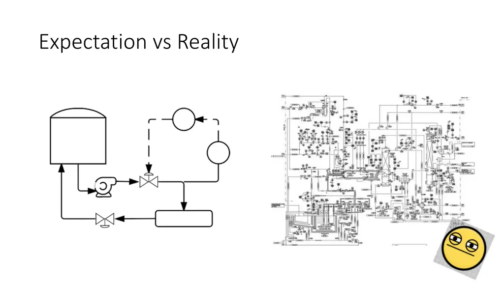 expectation vs reality