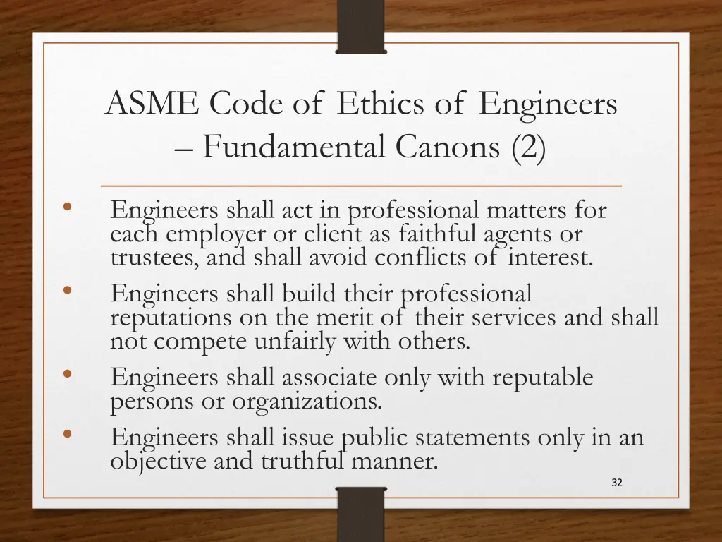 asme code of ethics of engineers fundamental 2