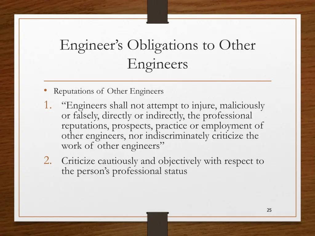 engineer s obligations to other engineers 2