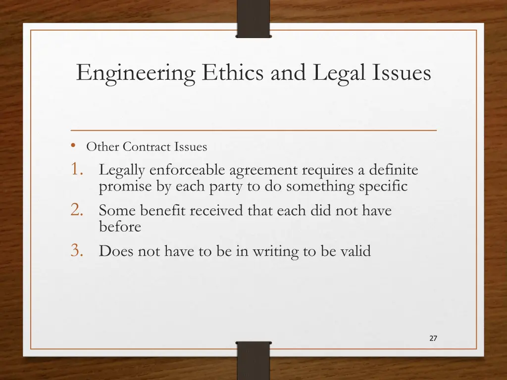 engineering ethics and legal issues 1