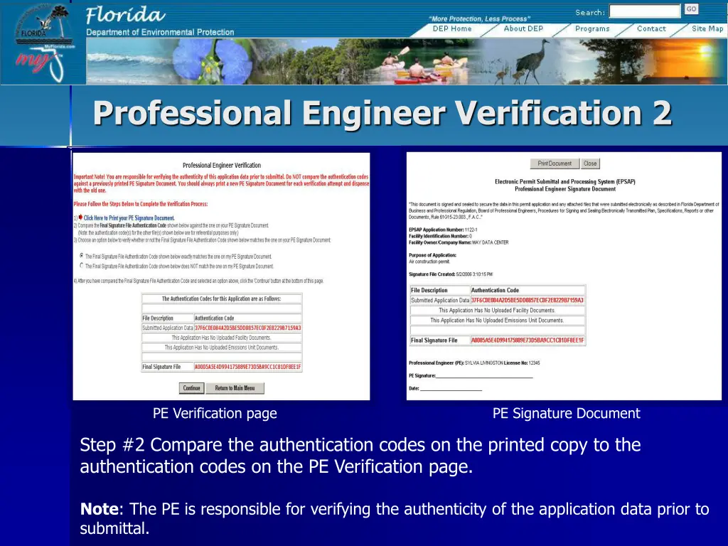 professional engineer verification 2