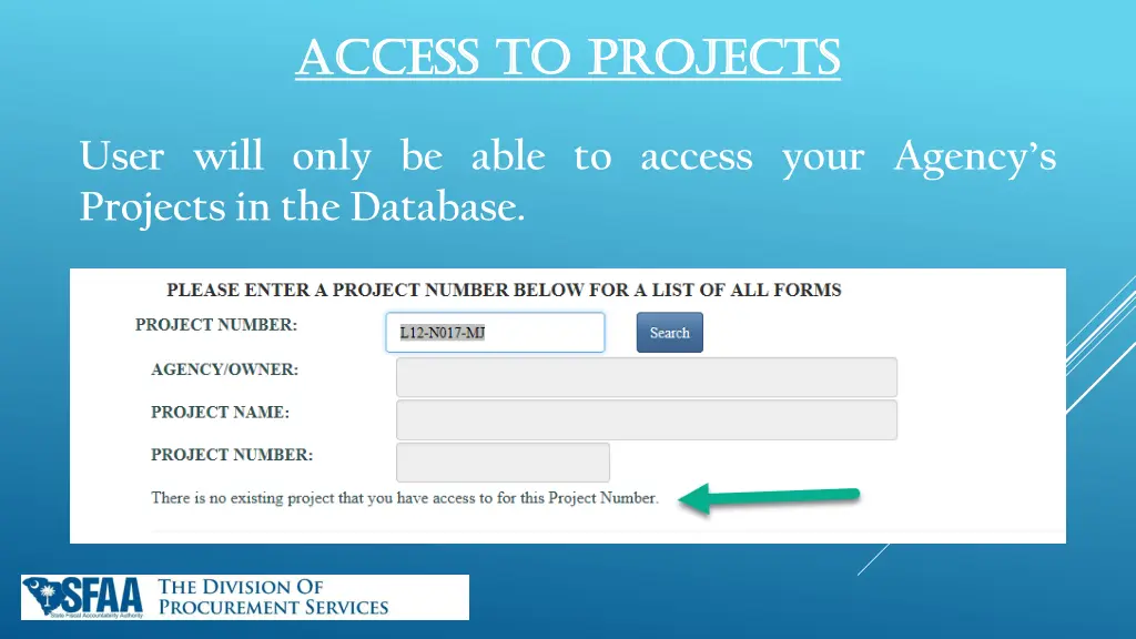 access to projects access to projects