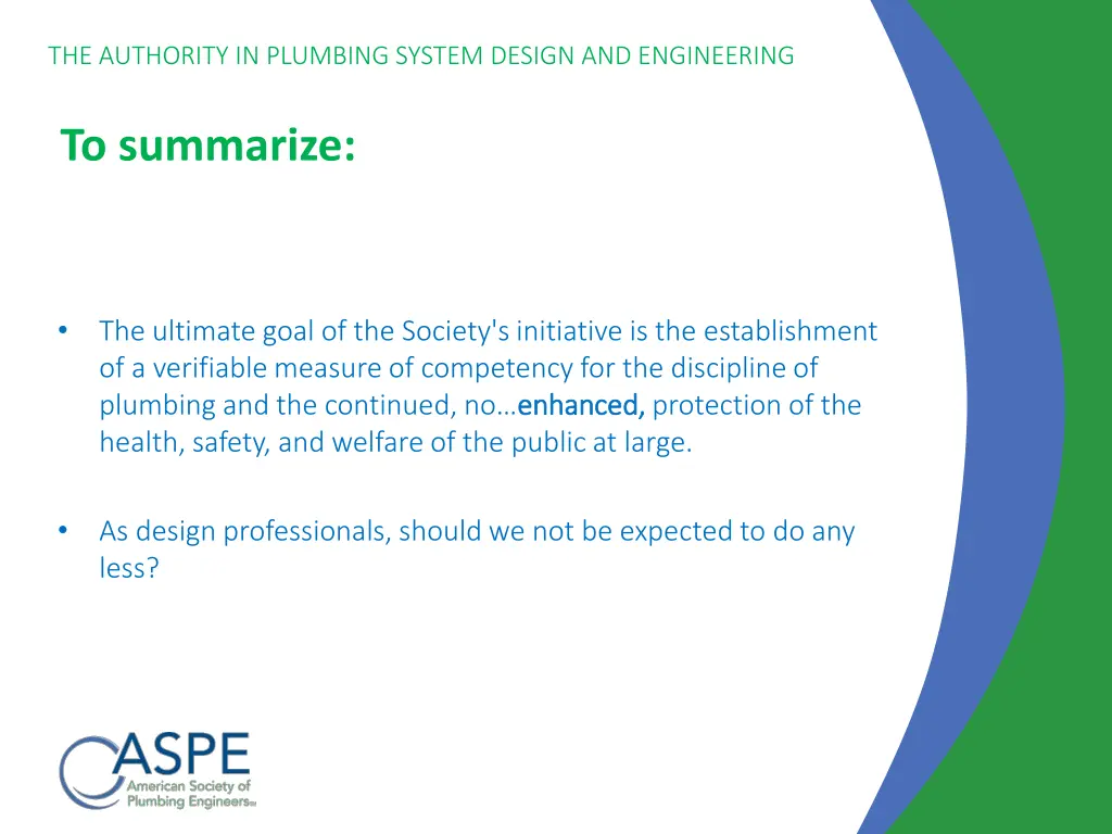 the authority in plumbing system design 27