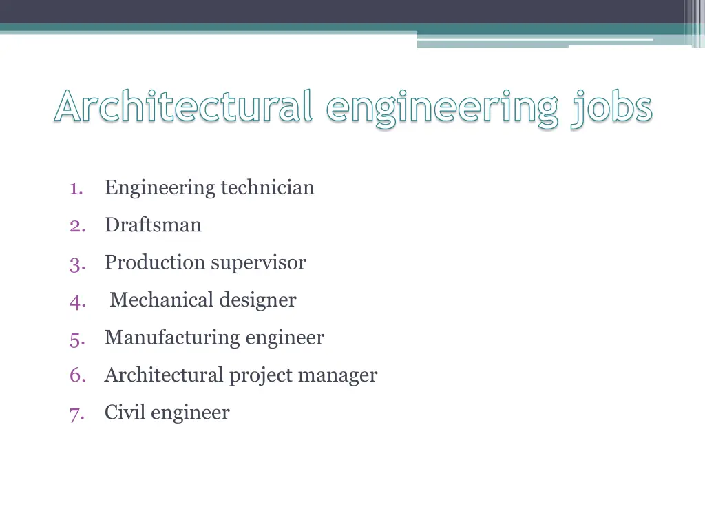 architectural engineering jobs