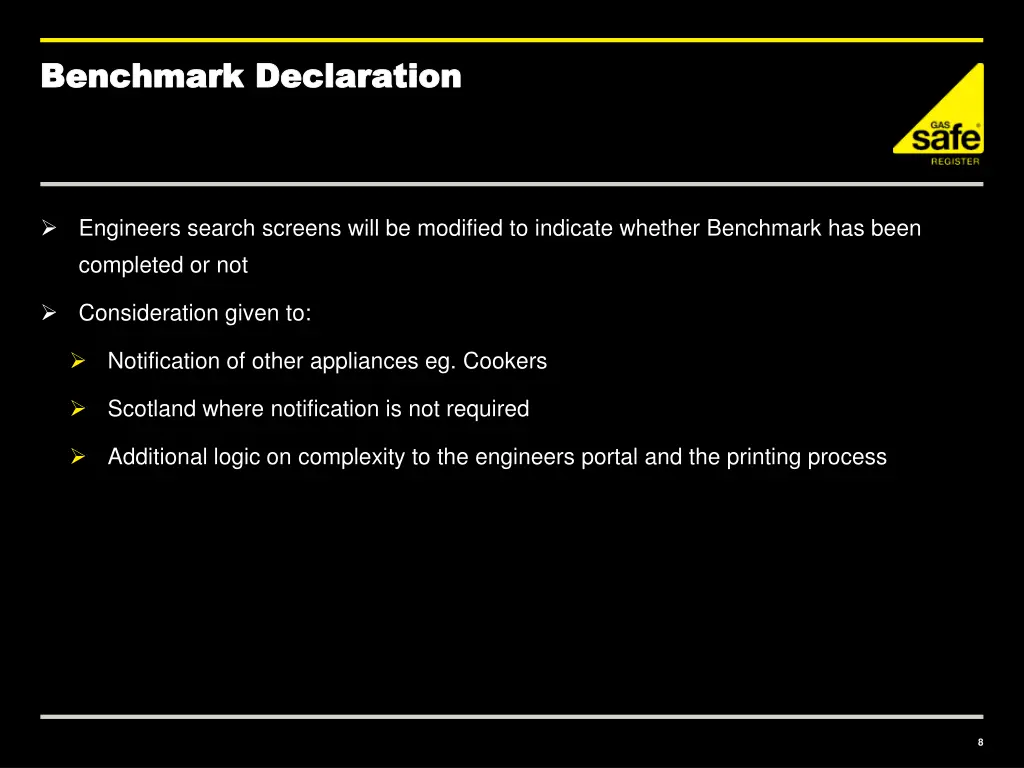 benchmark declaration benchmark declaration 1