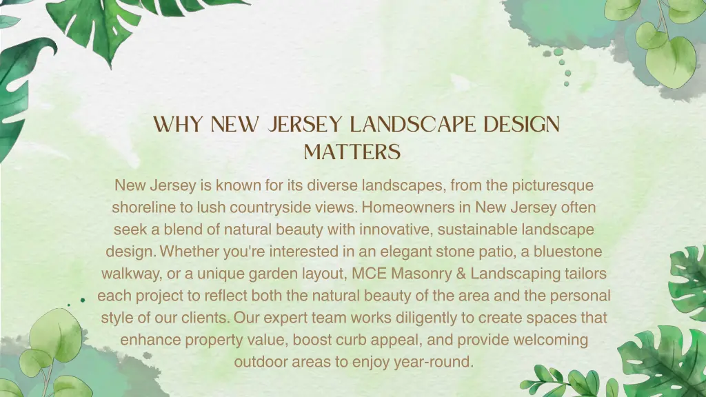 new jersey is known for its diverse landscapes