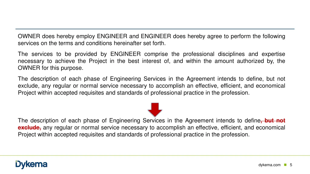 owner does hereby employ engineer and engineer