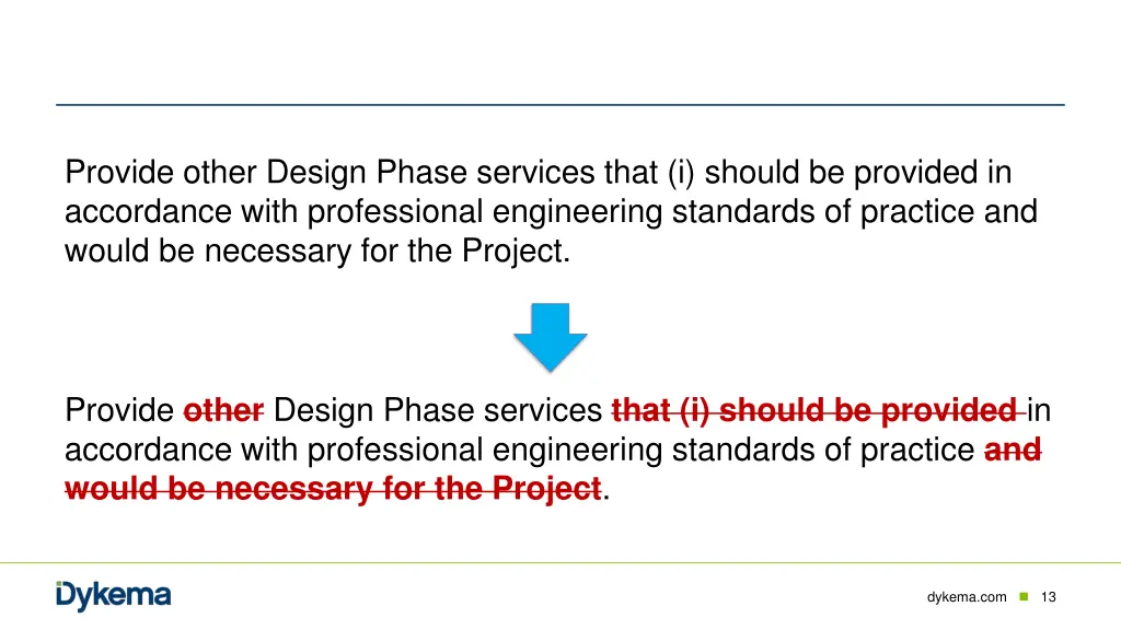 provide other design phase services that i should