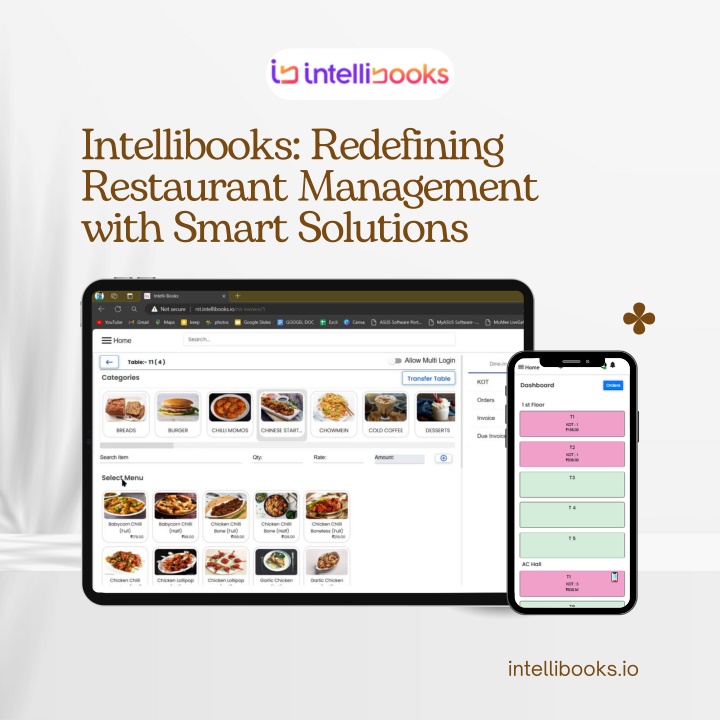 intellibooks redefining restaurant management