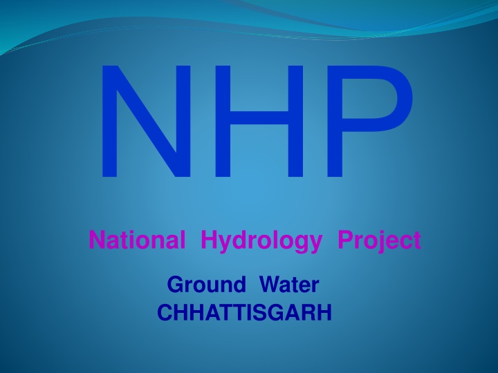 national hydrology project