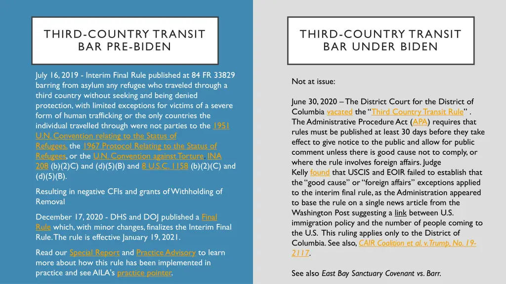 third country transit bar pre biden