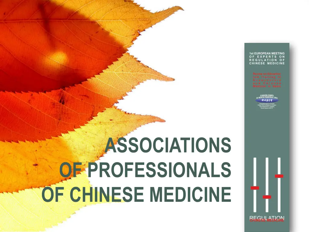 associations of professionals of chinese medicine